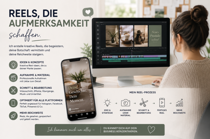 Reels, die Aufmerksamkeit schaffen . ideen kreativität Dreh - weitblick 360 media