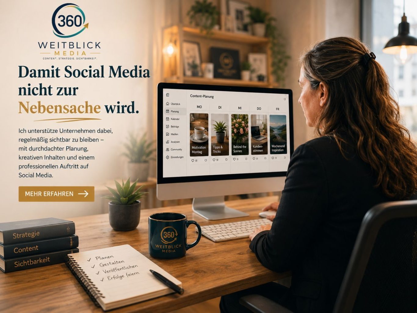 Das Social Media nicht zur Nebensache wird | Weitblick 360 media Das Social Media nicht zur Nebensache wird | Weitblick 360 media
