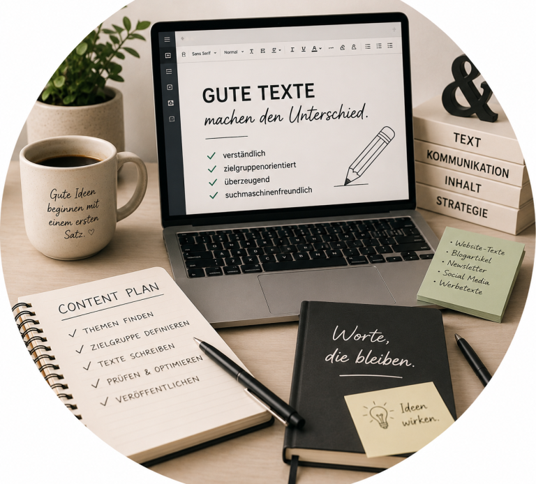gute texte machen den unterschied - content und texte - weitblick 360 media