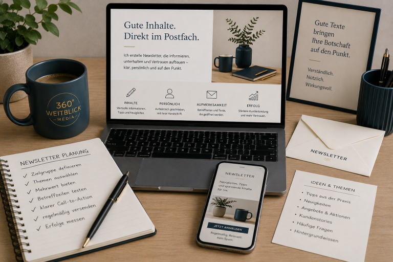 newsletter Planung- Der direkte Draht statt Spam-Ordner - weitblick 360 Media