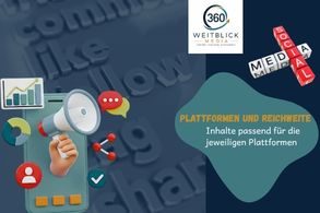 Plattformen und Reichweite -wir sind für Sie da - Weitblick 360 media Plattformen und Reichweite -wir sind für Sie da - Weitblick 360 media